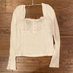 Free people knit long sleeve top